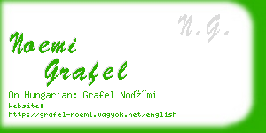 noemi grafel business card